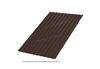 Профлист коричневый для забора