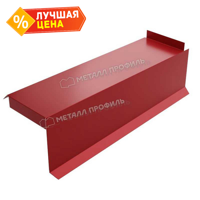 Планка сегментная торцевая правая 400 мм NormanMP (ПЭ-01-3020-0.5)